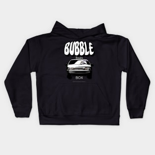 Caprice Bubble Beats Box White Kids Hoodie